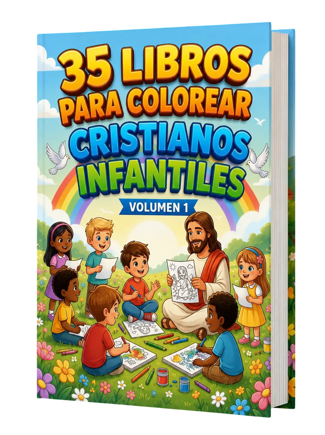 35 Livros Infantis Cristãos para Colorir